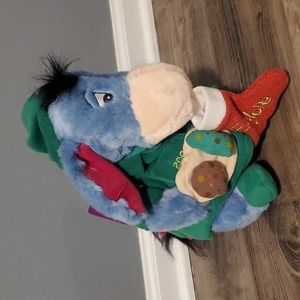 Vintage rare Plush 13 inch Eeyore with cookies Y2K
